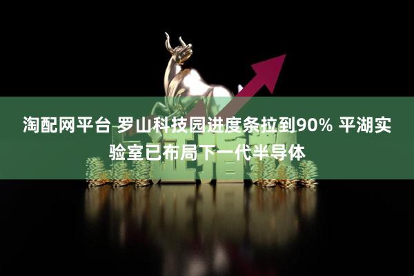 淘配网平台 罗山科技园进度条拉到90% 平湖实验室已布局下一代半导体